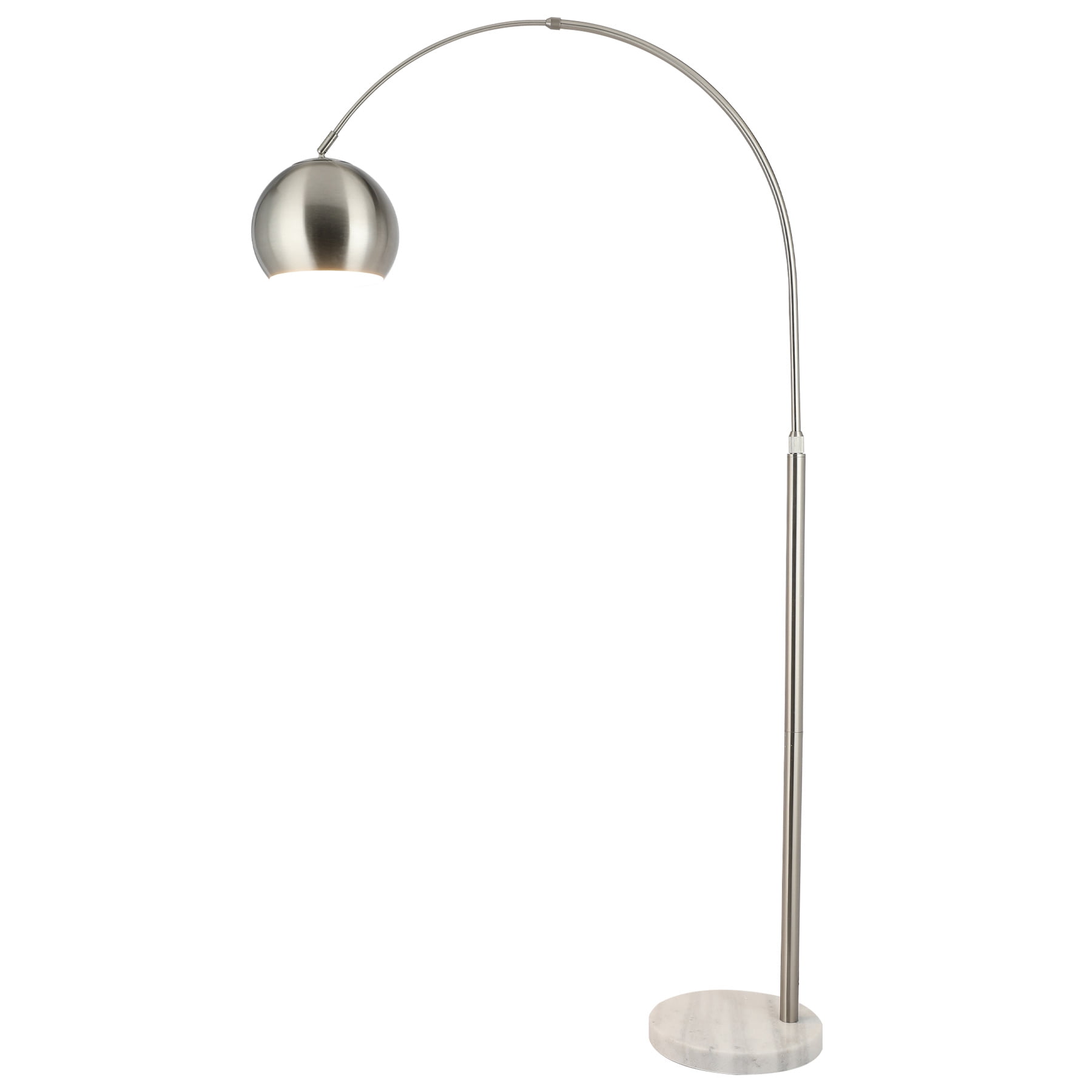 Buy Modern Arc Floor Lamp with 360° Rotatable Hanging Shade, Adjustable