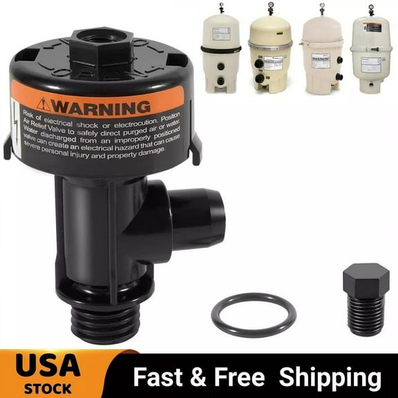 High Flow Manual Air Relief Valve Fits Pentair Pool FNS PLUS Spa Filter 98209800