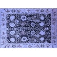 thumbnail image 1 of Ahgly Company Indoor Rectangle Oriental Blue Industrial Area Rugs, 6' x 9', 1 of 4