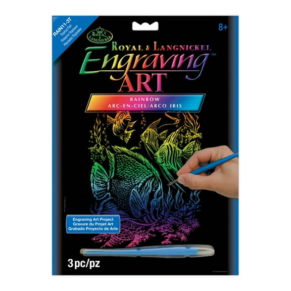 Royal & Langnickel Engraving Art™ Rainbow Foil Projects