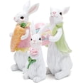thumbnail image 2 of Easter Bunny Decorations Spring Indoor Home Decor Bunny Figurines, 2 of 4