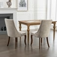 thumbnail image 5 of RONSHIN Dining Chairs Set Of 2,Upholstered Dining Chair with High Backrest,High Rebound Sponge,Triple Elastic Structure,Kitchen Dining Chair for Restaurant,Kitchen, 5 of 10