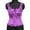 Purple, variant on Fjofpr Clearance Clearance Sale Red Corset Tops for Women Fashion Women Style Solid Color Backless Ribbon Waist Camisole Shapewear Tops