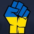 thumbnail image 3 of CafePress - Stand With Ukraine T Shirt - Women's Traditional Fit Dark T-Shirt, 3 of 4
