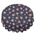 thumbnail image 2 of Pioneer Flower Floral Print Pattern Round Tablecloth 60 X 60 Inch, Wrinkle Resistant Wipeable Table Cloth for Kitchen Dining Picnic Patio Party, 2 of 6