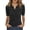 Black-A-110505aa, variant on Polka Dot Womens Golf Polo Shirt Collared V Neck Womens Short Sleeve Shirts Summer Boho Retro Polo Shirts for Women Green XXL
