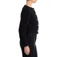 thumbnail image 3 of Aqua BLACK Women's Boxy Jacket, US X-Small, 3 of 4
