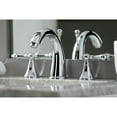 thumbnail image 4 of Kingston Brass KS2971AL 8 in. Widespread Bathroom Faucet, Polished Chrome, 4 of 5