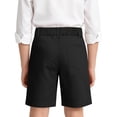 thumbnail image 6 of Kukoosong Boys' and Girls' Uniform Khaki Shorts with Belt Loops, Classic Fit Casual School Shorts for Kids, Teens Daily Wear Activities Summer Short Pants, 6 of 8