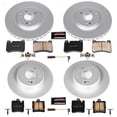thumbnail image 2 of PowerStop Front and Rear Geomet Coated Brake Rotor and Pad Kit Fits: MERCEDES-BENZ Select Models CRK6714, 2 of 5