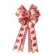 thumbnail image 1 of Injueey Christmas Tree Hanging Decoration Double Layer Pendant Toy DIY Cute Props Party Favor Decorative Bowknot Children Kits de decoración para fiestas Numero 3, 1 of 6