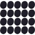 thumbnail image 1 of 80 círculos negros de lámina acrílica de 1 pulgada (2,54 cm) para bases circulares en miniatura de figuras de acción de 3 mm de grosor., 1 of 9