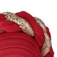 thumbnail image 5 of Hijab turbante affricano para mujer, para la cabeza, gorro plisado, cubierta cabello , bufanda para la cabeza, sombrero para , ROJO BLESIY turbante africano, 5 of 6