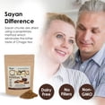 thumbnail image 6 of Sayan Herbal Tea, Siberian Raw Coarse Chaga Powder, Immune and Digestive Support Supplements (6 OZ), 6 of 7