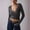 Gray, variant on Womens Elegant Wrap Tops Long Sleeve Bolero Shrugs Crop Cardigan Soft Lightweight Yoga Ballet Cover up Tops Summer Fall Daily Pilates Running Outfits, Black 2XL