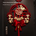 thumbnail image 5 of Pendentif de Festival de Printemps Traditionnel Décorations Chinoises 2023 Papier Occasion Festive Pendentifs Décoratifs Créatifs Rouges, 5 of 5