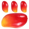 thumbnail image 4 of 4Pcs Artificial Mangoes Simulation Fake Fruit Home Decor Photo Props Restaurant Display Fruit Ornaments, 4 of 7