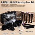 thumbnail image 3 of Set de brochas de maquillaje BS-MALL con bolsa de viaje impermeable, 26 piezas, 3 of 7