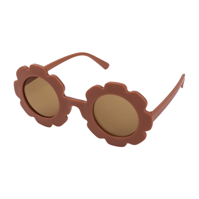 Kmbangi Lunettes de Soleil Rondes pour Tout-Petits, Extérieur, Anti-UV, Lunettes Décontractées