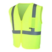 Hyper Tough ANSI Class 2 High Visibility Safety Vest, One Size Fits Most, 1 Vest