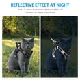 thumbnail image 4 of ORIA Cat Harness and Leash for Walking, Escape Proof Adjustable Cat Vest Harnesses, Easy Control Breathable Reflective Strips Jacket, Soft Harness for Puppy Small Medium Large Cats, Black(XXS), 4 of 10