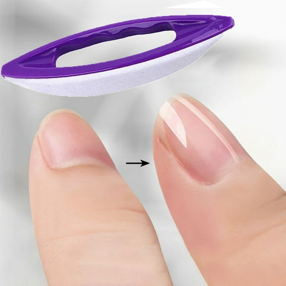 Anvazise 3Pcs/Set Nail Art Waxing Polishing Grinding Buffing Cream Buffer Manicure Kit Purple