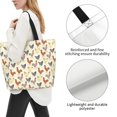 thumbnail image 3 of Disketp Funny Chicken Bolsa Tote Estampada para Mujer, Bolso de Hombro y de Mano para Compras y Viajes, 3 of 8