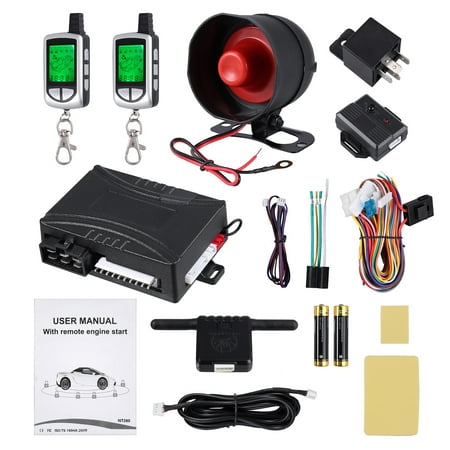 Telephone Entry System Lcd - ESYNIC 2 Way Car Anti-theft Pager LCD Remote Start Keyless Entry Alarm Security System