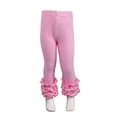 thumbnail image 2 of FhsagQ Pants Baby Girl Pants 9-12 Months Pack Toddler Baby Girls Leggings Ribbed Lace Trim Footless Ruffle Tight Stocking Bottom Pants Baby Girl Pants Sets 12-18 Months 12-18 Months, 2 of 3