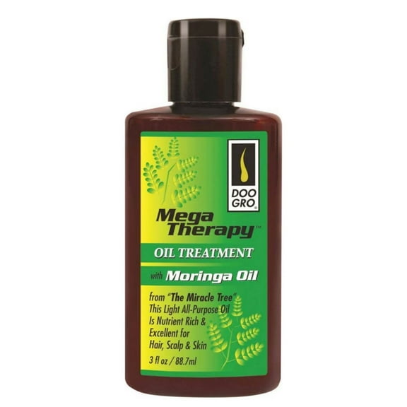 Doo Gro Mega Therapy Oil Treatment With Moringa Oil, 3 Oz.