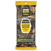 Grime Boss Hunting Wipes, 24 count