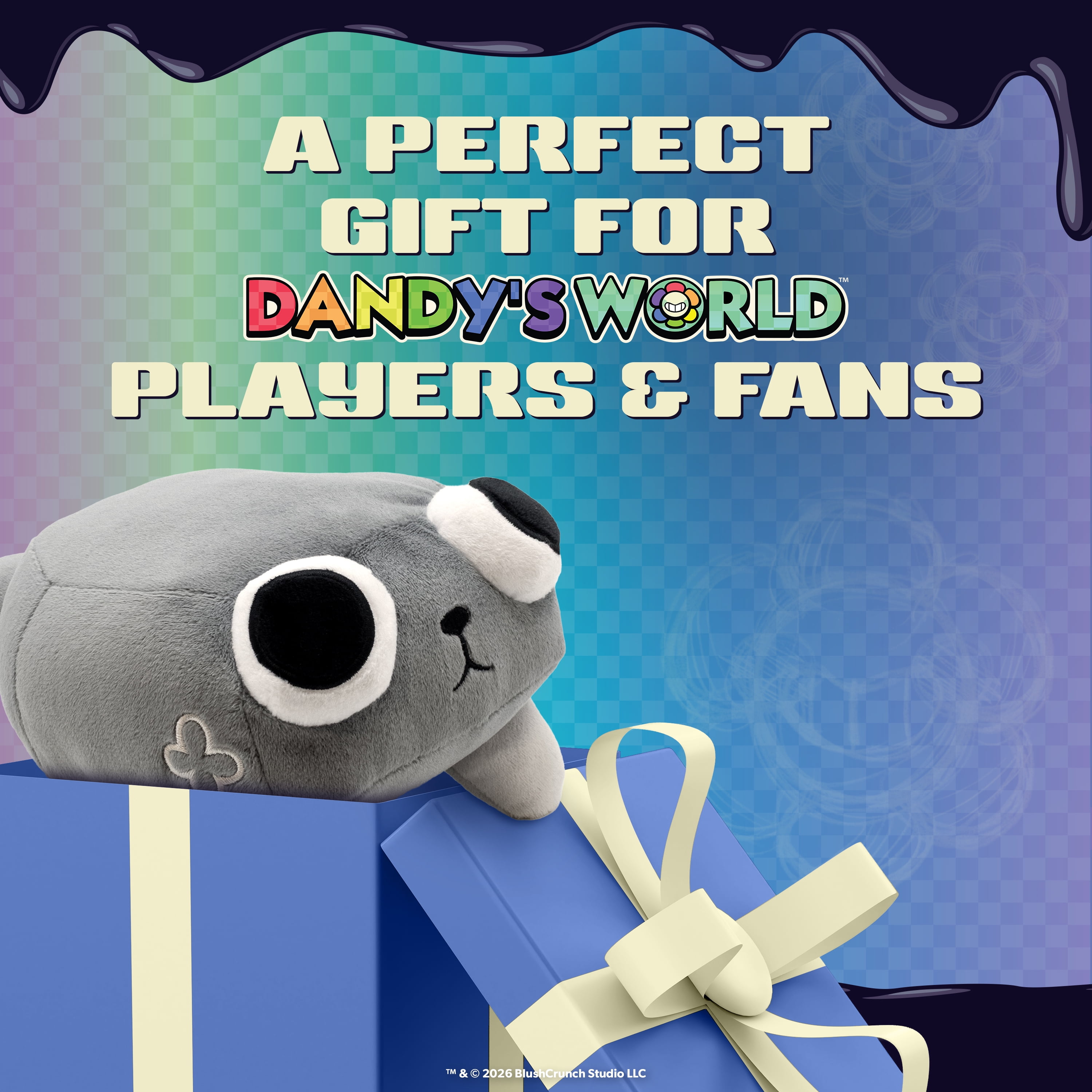 Dandy's World Pebble Collectible Plush Toy - Officially Licensed by CultureFly