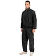 thumbnail image 3 of Mufeng Sports Sauna Suit for Weight Loss Men & Women Boxing MMA Wrestlers Gym Sweat Suit Black 3XL, 3 of 6
