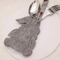 thumbnail image 5 of 3 Pcs Christmas Tableware Holders Set, Knife and Fork Bags Covers for Thanksgiving New Year Christmas Party Decorations Xmas Dinner Table Decor Ornaments, 5 of 5