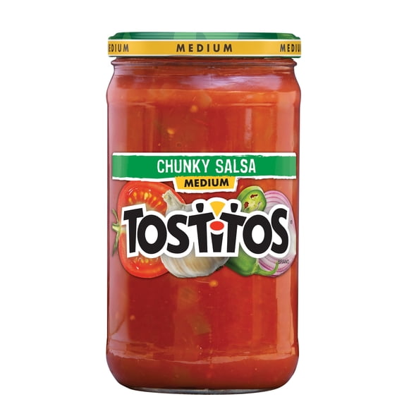 Tostitos Salsa, Chunky Medium Salsa, 24 oz., 1 Jar