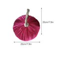 thumbnail image 2 of TUTUnaumb Halloween Velvet Pumpkins Decor Super Soft Stuffed With Exquisite Craftsmanship for Fall Halloween Thanksgiving Decoration 20x20cm Spooky Halloween Party Supplies Decor-Red, 2 of 6