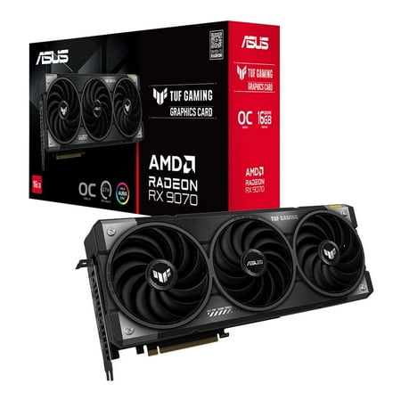 TUF AMD Radeon RX 9070 Graphic Card, 16 GB GDDR6