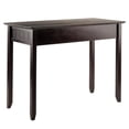 thumbnail image 6 of Winsome Burke 3-Drawer Transitional Solid Wood Writing Desk in Coffee, 6 of 10