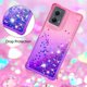 thumbnail image 4 of Funda para Motorola Edge 2024 5G Transparente con Brillos Carcasa Protectora Antigolpes con Glitter Brillante, 4 of 5