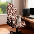 thumbnail image 2 of TSOVTHRID Brown Cow Pattern 4 Pieces Gaming Chair Slipcover with Armrest Covers Stretchy Rotating Gaming Chair Protector Soft Office Desk Chair Cover Cat Scratch Proof, 2 of 7