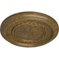 thumbnail image 3 of Ekena Millwork 12 5/8"OD x 1 1/8"P Federal Roped Small Ceiling Medallion (Fits Canopies up to 6"), Hand-Painted Rubbed Bronze, 3 of 7