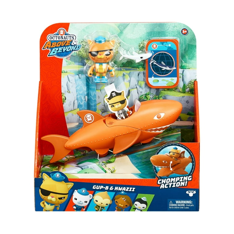 Octonauts Above & Beyond, Captain Barnacles 3 inch Deluxe Toy Figure  Adventure Pack, Preschool, Ages 3+ 