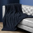 thumbnail image 5 of Ashford Home Ultra Fine Faux Fur Throw Blanket, 50 x 72 inches, 5 of 5
