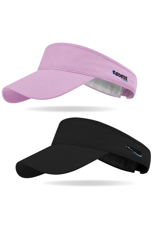 2Pcs Sport Sun Visor Hats for Women and Men Golf Cycling Fishing Tennis Running