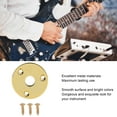 thumbnail image 3 of Guitar Jack Socket Plate, Secure Connection And Enhanced Sound Quality, Suitable For Electric Guitars, Basses, Ukulele, Banjo, Mandolin, 3 of 8