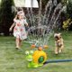 thumbnail image 4 of Juguete rociador de béisbol, lindos juguetes de agua de béisbol con forma de caracol con pelota y bate, juguetes de béisbol con salpicaduras de agua, rociador de agua de béisbol para jardín, patio y, 4 of 6