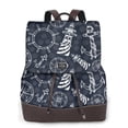 thumbnail image 1 of Easygdp Anchors and Lighthouse Mochila de Cuero para Mujeres, Bolso de Hombro, Bolsos de Mano de Moda para Trabajo y Viajes, 1 of 4