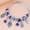 Blue Eyes, variant on Evil Eye Bracelet Female Rose Shell Crystal String Beads