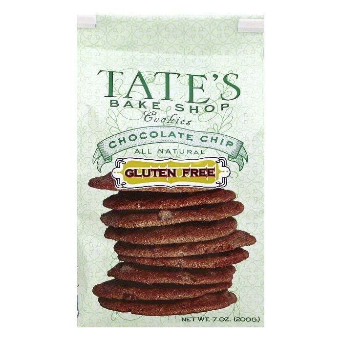TATES COOKIE CHOCOLATE CHIP GLUTEN FREE, 7 OZ (Pack of 6)