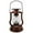 Brown, variant on Bronze Solar Lantern Outdoor LED Plastic Garden Flickering Flameless Candle Lights